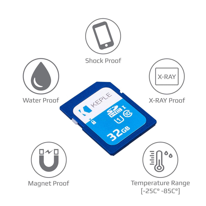 32GB SD Memory Card | SD Card Compatible with Sony Cybershot Series DSC-W690, DSC-WX150, DSC-WX300, DSC-WX80, DSC-RX1, DSC-TX20, DSC-HX300, DSC-HX50V, DSC-HX90V, DSC-TF1 DSLR Camera | 32 GB 32GB