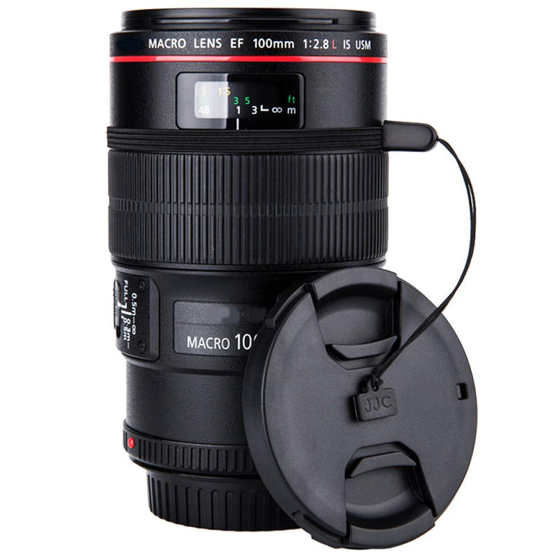 2 Pack JJC 67mm Front Lens Cap Cover with Elastic Cap Keeper for Canon EF-S 18-135mm,EF-S 10-18mm,EF-S 17-85mm,EF 70-300mm f4-5.6 Nikon AF-S 18-140mm,AF-S 85mm and More Lenses with 67mm Filter Thread