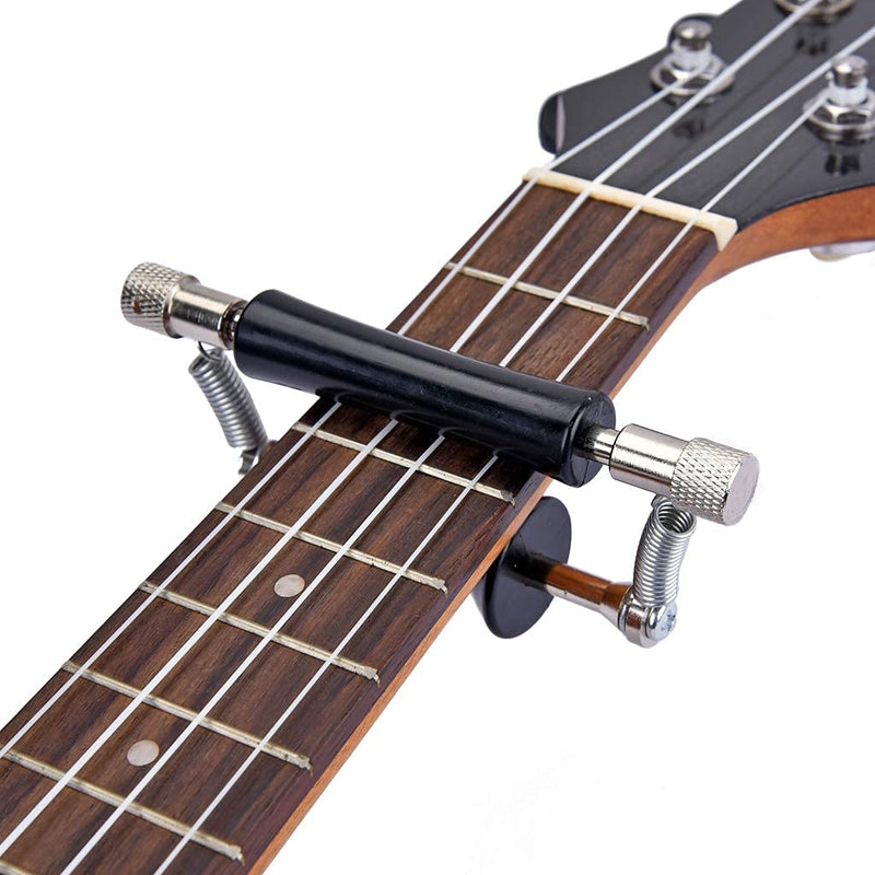 Alnicov Guitar Rolling Capo Sliding Capo Adjustable Capo for Acoustic Electric Guitar Ukulele Banjo