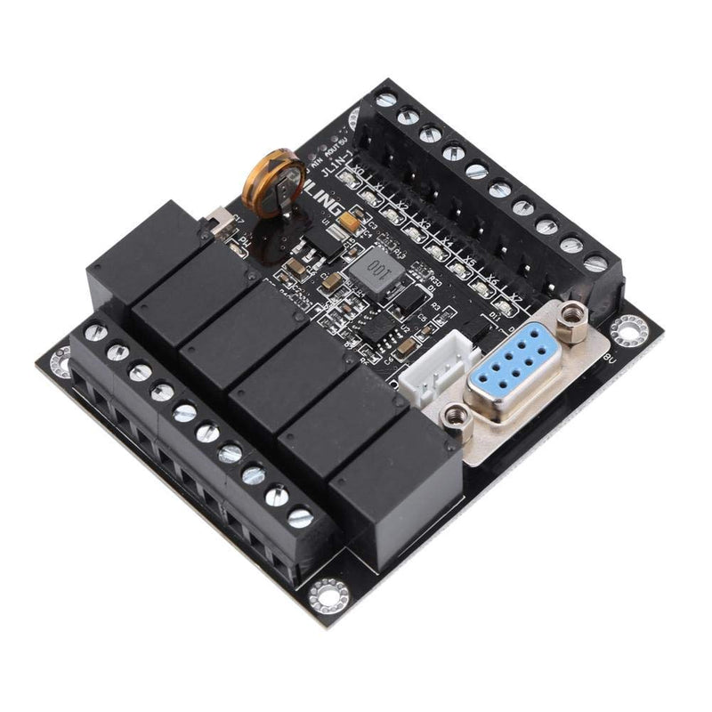 Programmable Logic Controller PLC Controller Kit Relay Output Industrial Programmable Control Board FX1N-14MR Relay Controller Module DC24V