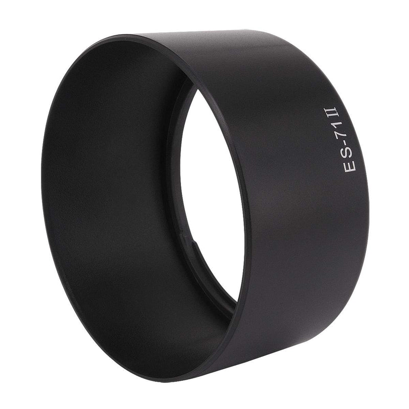 Haoge Bayonet Lens Hood Compatible with Canon EF 50mm f/1.4 USM Lens Replaces Canon ES-71 II