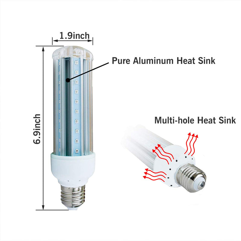 [AUSTRALIA] - Blacklight Bulb,Lee Lighting 12W LED UV Ultraviolet Blacklight AC90-265V 