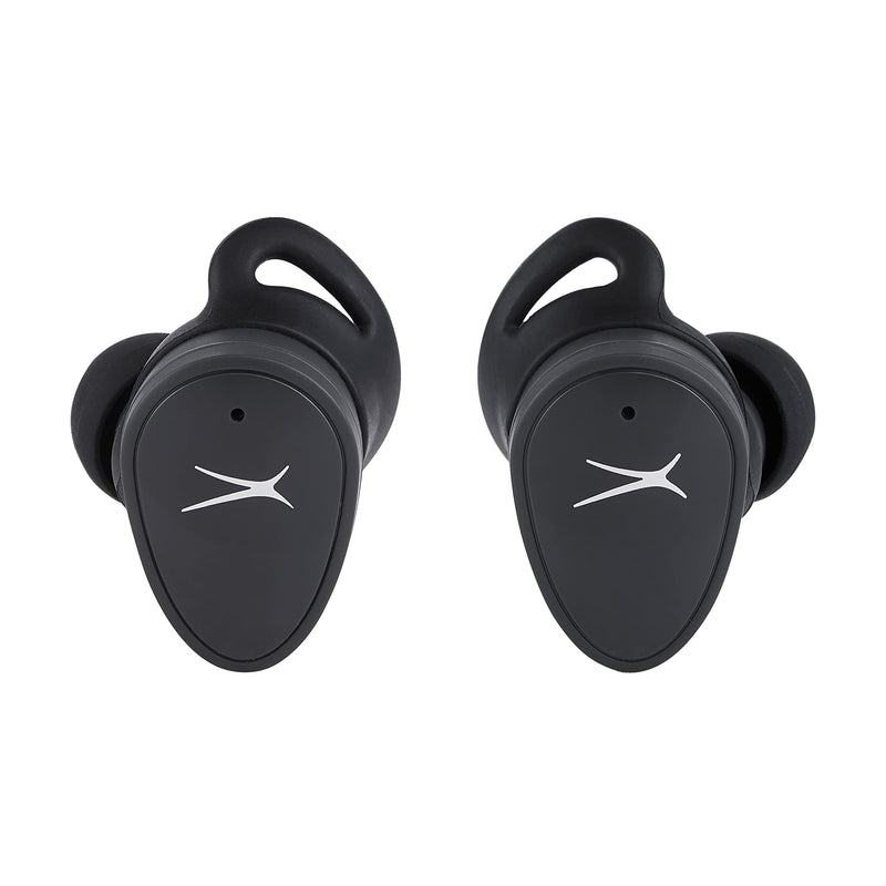 Altec Lansing NanoBuds True Wireless Earbuds with Charging Case, IPX4 Waterproof, Dual Mic, 30 Hours Playtime – Sports in Ear Earphones for iPhone & Android (Charcoal Grey) Charcoal Grey