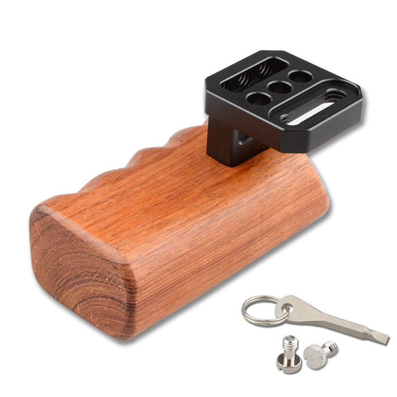 CAMVATE Wooden Handle Grip for Panasonic Camera GH Series(Right Hand) - 1649