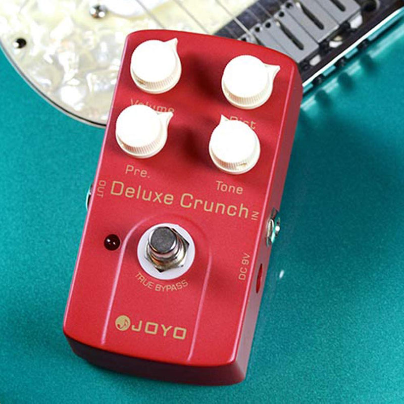 [AUSTRALIA] - Crunch Distortion Pedal, JOYO JF-39 Deluxe Crunch Guitar Effect Pedal for Electric Guitar Pedal True Bypass 
