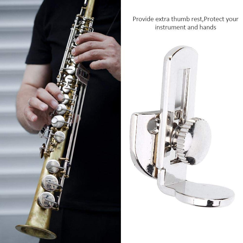 Clarinet Thumb Rest,Clarinet Thumb Protector with Screws And Clarinet Thumb Rest Cushion Musical Instrument Accessories