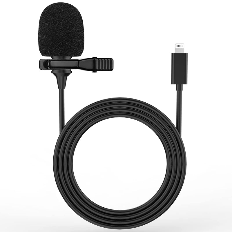 ALTSON iPhone Microphone for Video Recording，Lavalier Lapel Microphone YouTube Interview Tiktok for iPhone/iPad/iPod (MFi-Certified)