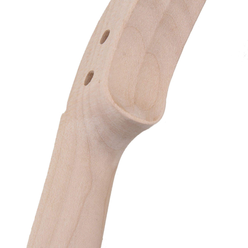 Yibuy Hand Carved Maple Violin Neck for DIY 4/4 Size Violin Luthier