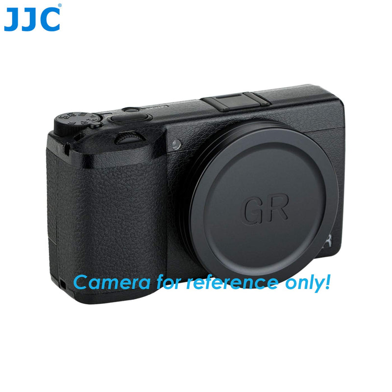 JJC LC-GR3 Metal Lens Cap for Ricoh GR III and GR II Camera, Ricoh GR III Lens Cap, Ricoh GR II Lens Cap, Made of Premium Aluminium Alloy