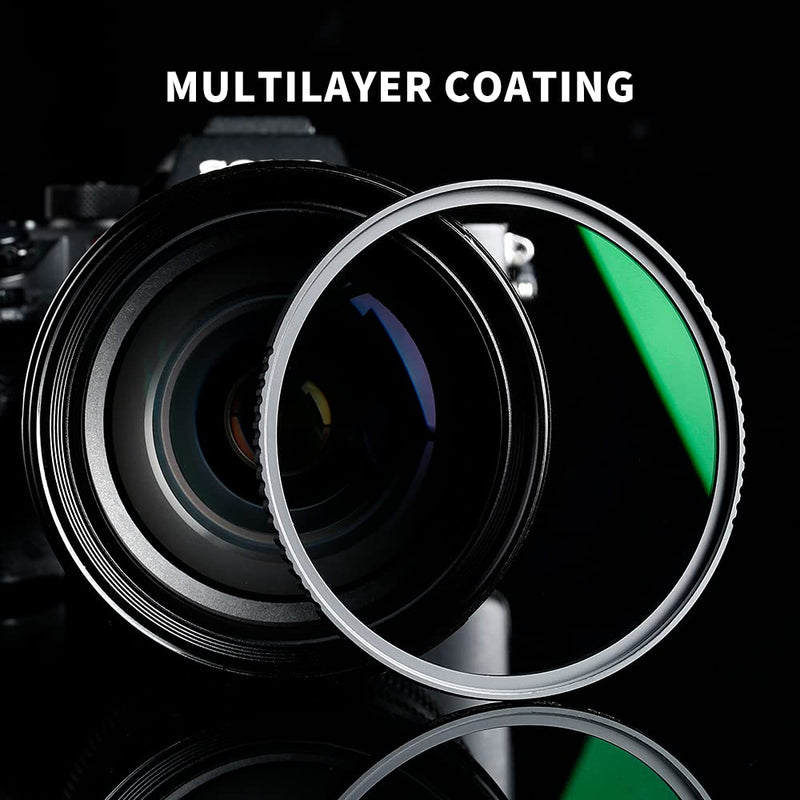 K&F Concept 72mm MC UV Protection Filter Slim Frame with Multi-Resistant Coating for Camera Lens