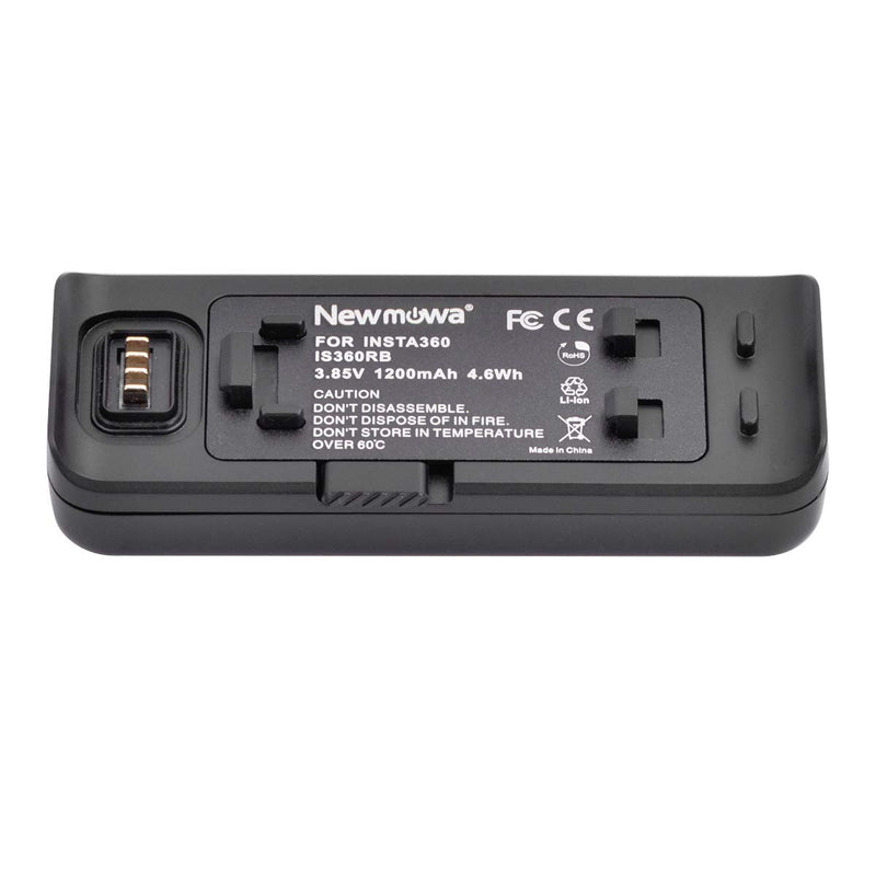 Newmowa Rechargeable Replacement Li-ion Battery for Insta 360 ONE R