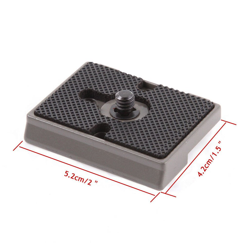 [AUSTRALIA] - FocusFoto Camera Tripod Quick Release Plate 1/4"-20 Screw Mounting for Manfrotto QR 200PL-14 323 RC2 Compatible 