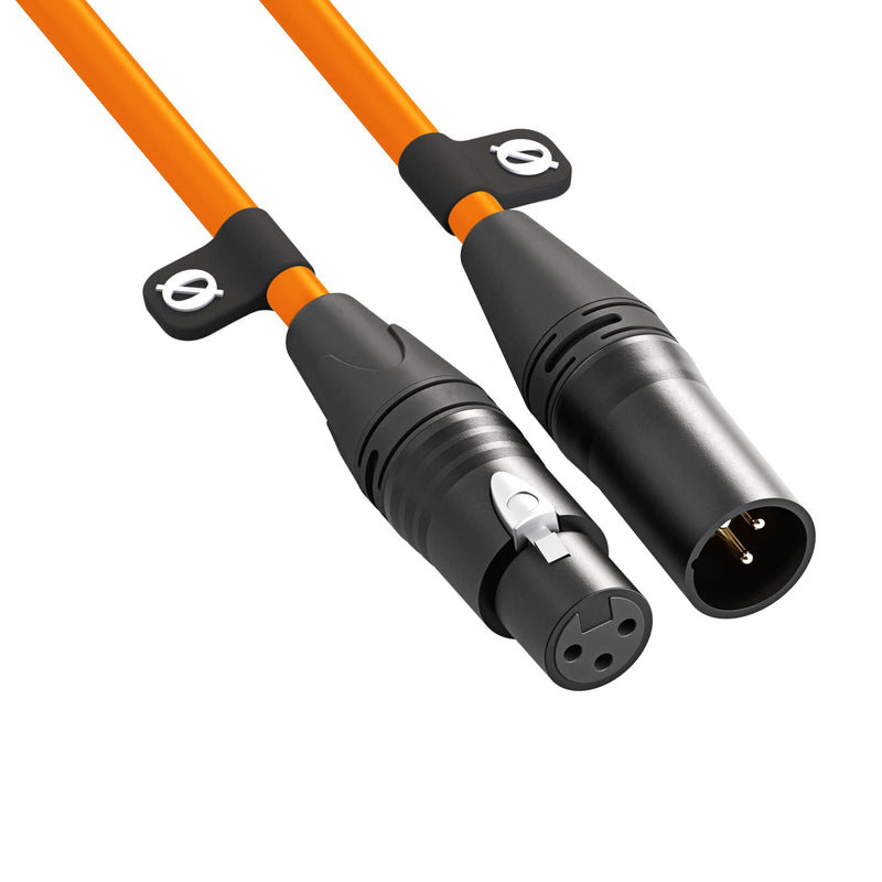 RØDE XLR-3 Premium XLR Cable (3m, Orange) XLR3M-O