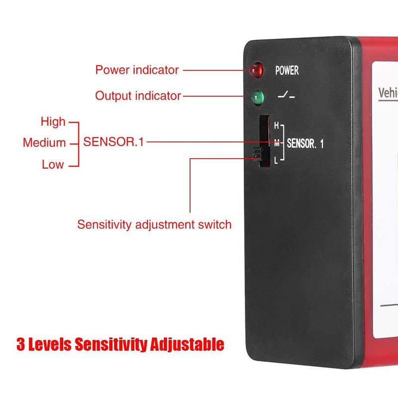 Vehicle Detector, Single Channel Inductive Loop Vehicle Detector for Parking Lot Access Control