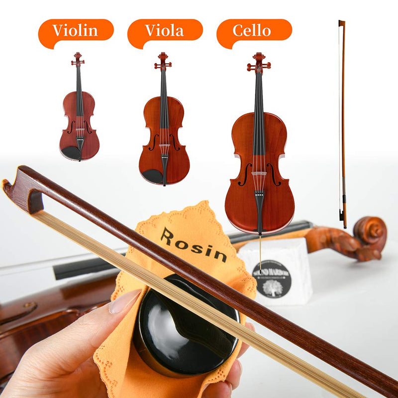 Rosin Violin Professional Dark Rosin Premium Super Sensitive Rosin for Violin Viola and Cello Dark Black
