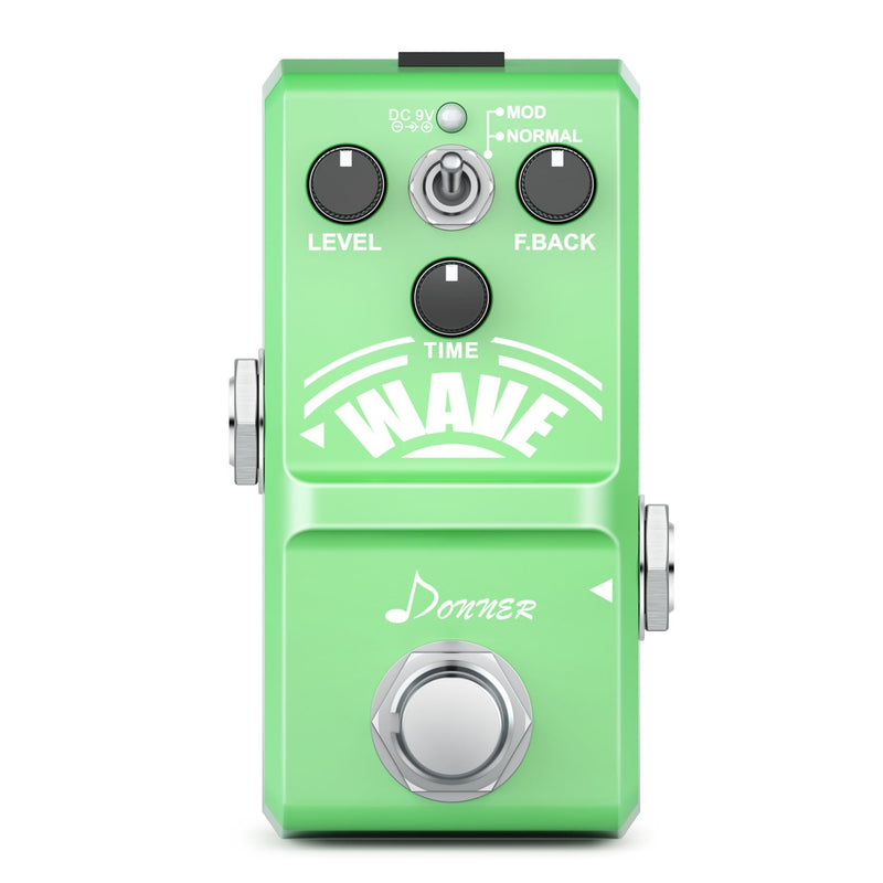 [AUSTRALIA] - Donner Wave Analog Delay Guitar Effect Pedal Super Mini 