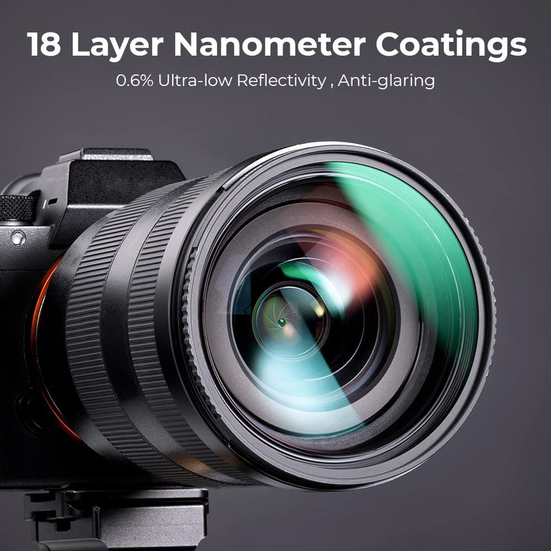 [AUSTRALIA] - K&F Concept 49mm MC UV Protection Filter Slim Frame with 18-Multi-Layer Coatings for Camera Lens (K-Series) 