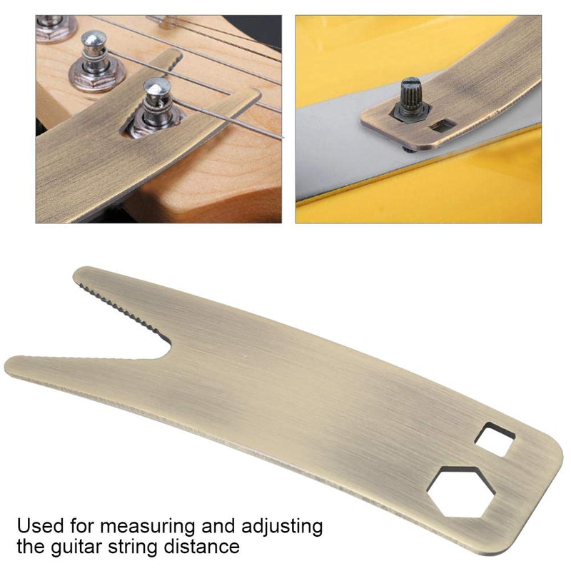 Dilwe Guitar Wrench, Multi Tool Spanner Wrench Tightening Musical Instrument Accessories for Switch Knob Tuners Repair