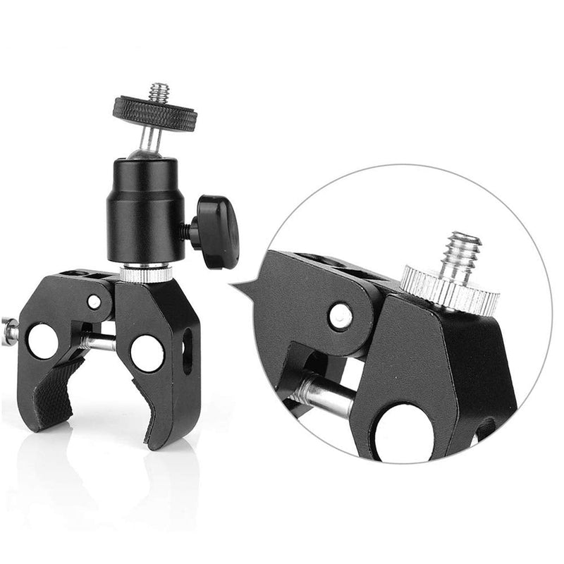 Standard 1/4 Male to 1/4 Male Threaded Camera Screw Adapter Convertor,Camera Tripod Screw Convert Adapter Converter Mount for Camera Cage Rig/Tripod/Monopod/Ball Head/Light Stand/Shoulder Rig 1/4-1/4 male