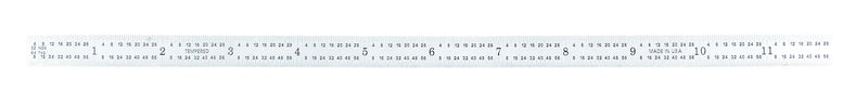 General Tools CF1247ME Ultratest 12-Inch/300mm Flexible Steel Rule