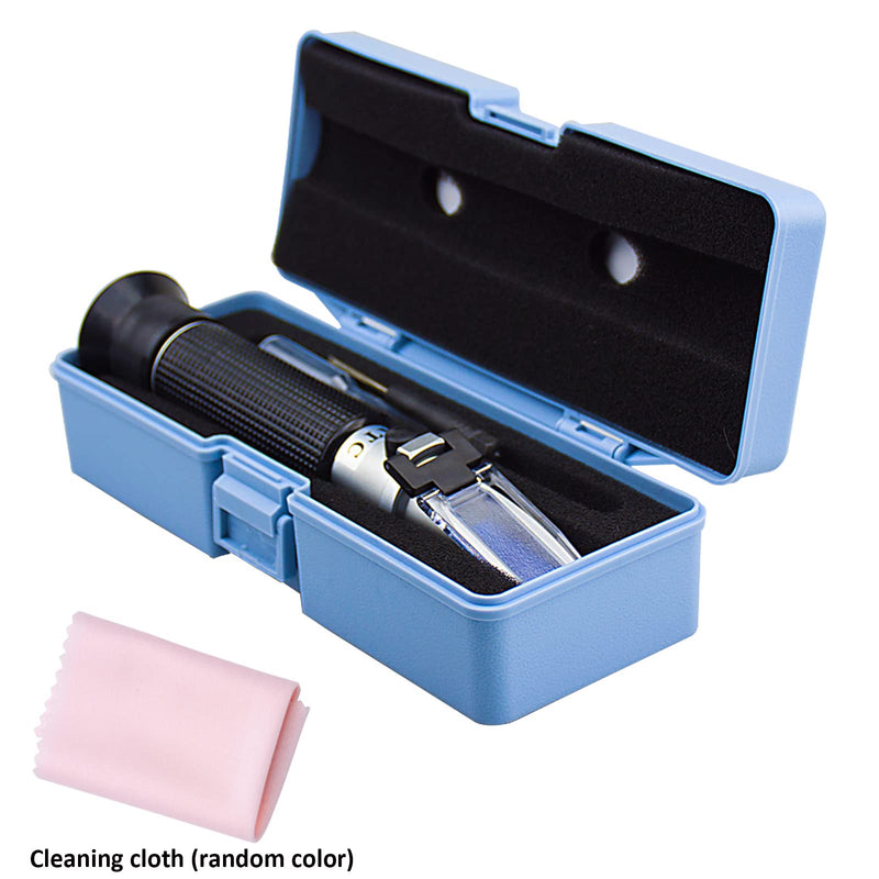 Brix Refractometer 0-32% Brix Meter Refractometer for Sugar, Portable Brix Hydrometer Tester for Measuring Sugar Content in Fruit, Saccharimeter Refractometer for Replacement Sugar Hydrometer Brix Refractometer