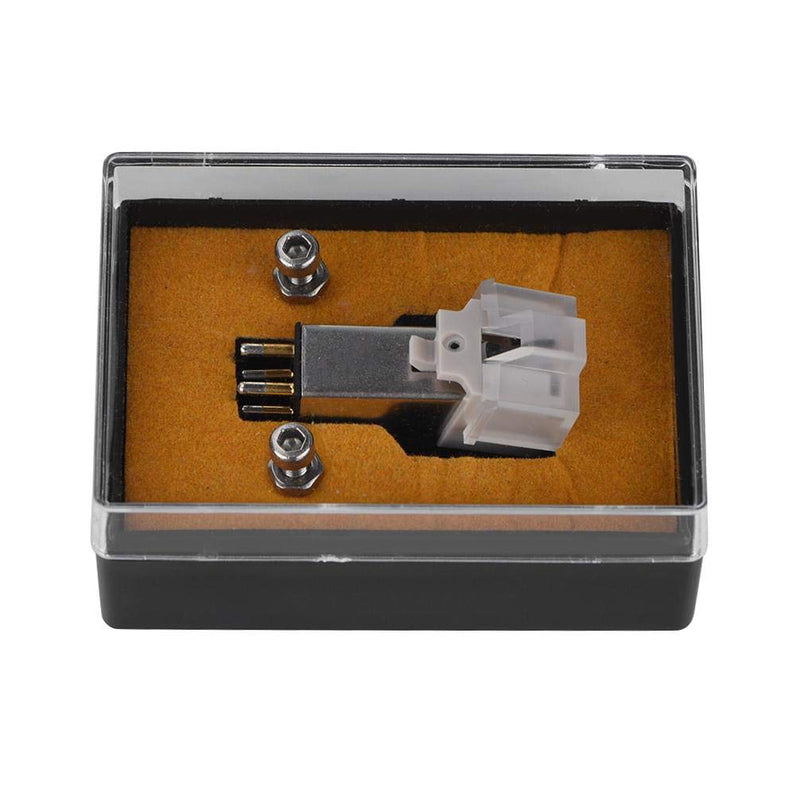 Hakeeta Turntable Cartridge, Phono Cartridge w/Stylus, Mount Phonograph Cartridge for Turntable Record Player, Turntable Cartridge with Elliptical Stylus