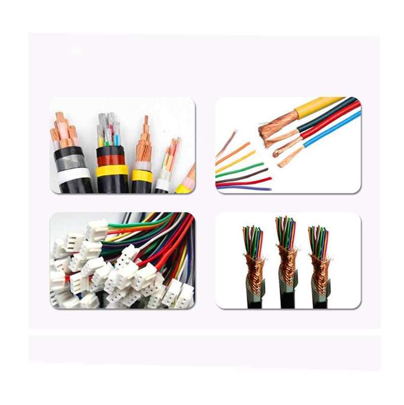 130PCS Heat Shrink Tubing kit 3:1Dual Wall Adhesive Heat Shrink Tubing 6 Sizes1.6", 2.4", 3.2", 6.4", 9.5",12.7"inch Waterproof Tubes for Cable Wire Repair for DIY