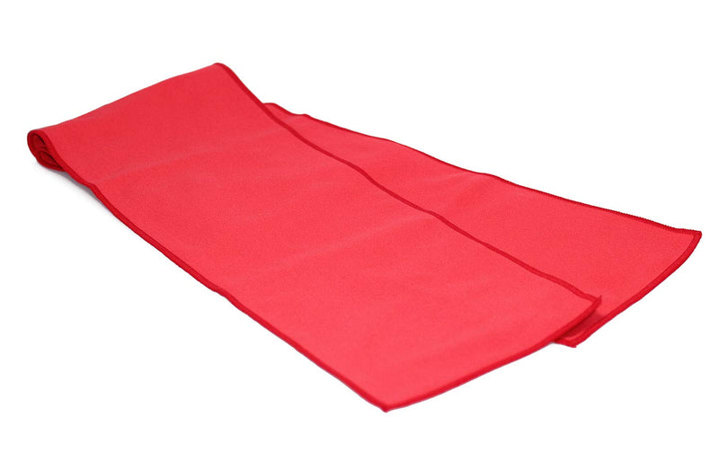 Red Microfiber Piano Key Cover - Keyboard Dust Cover