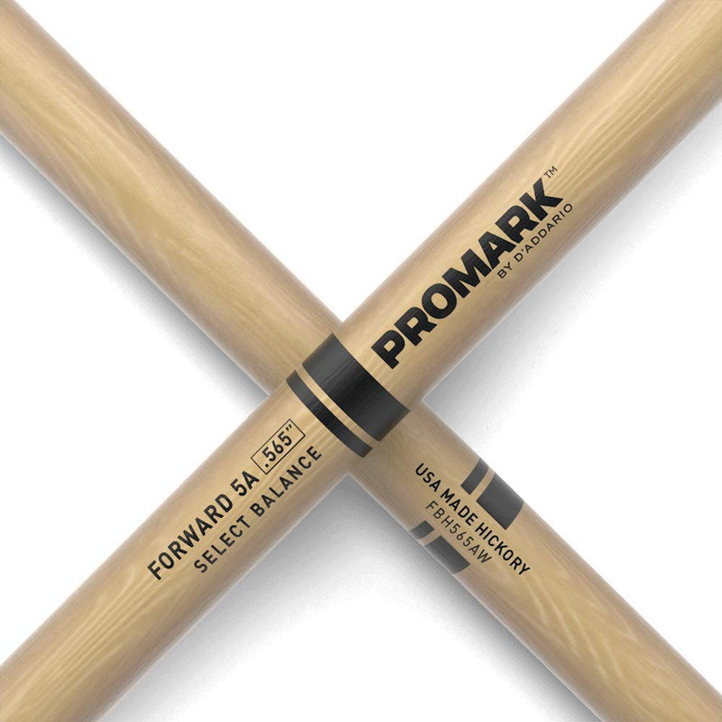 Promark American Hickory Forward 5A Drumsticks (FBH565AW-4P)