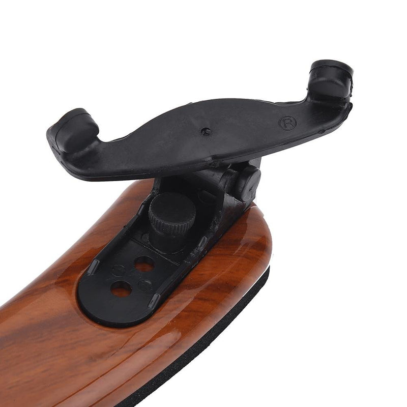 Drfeify 3/4 4/4 Violin Shoulder Rest, Adjustable Violin Shoulder Rest with Rubber Pad