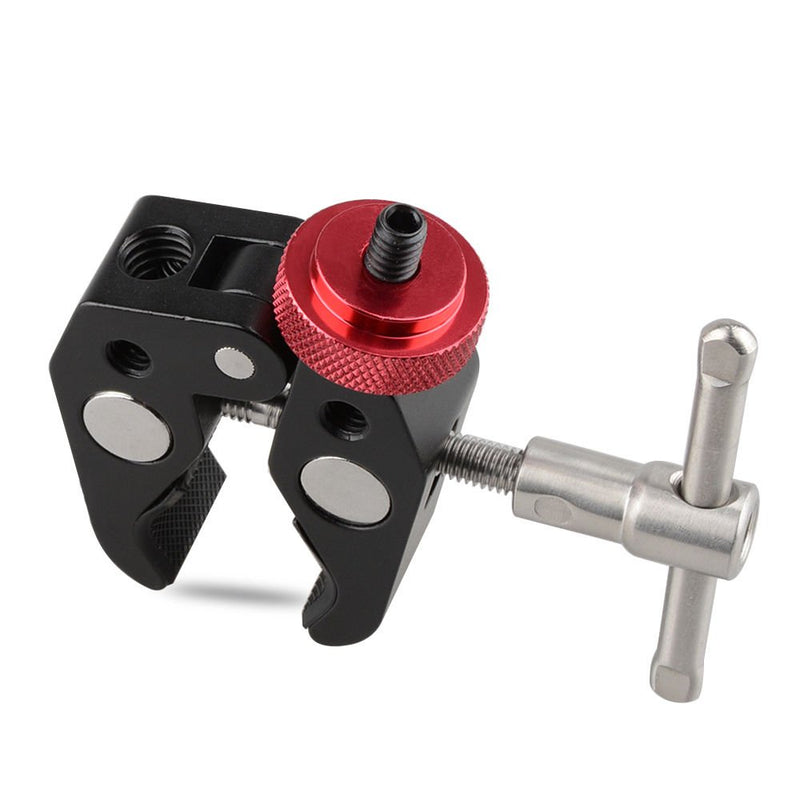 CAMVATE Super Clamp with 1/4"-20 to 1/4"-20 Screw Converter