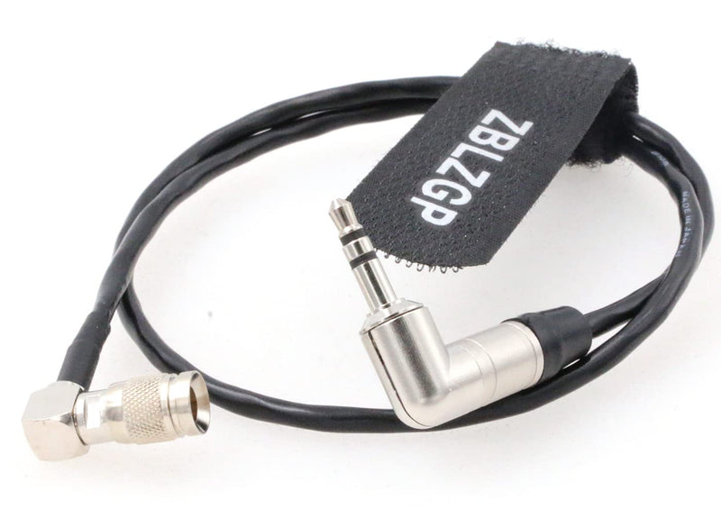 [AUSTRALIA] - ZBLZGP DIN 1.0 2.3 BNC to Right Angle 3.5mm Jack UltraSync ONE Timecode Cable for DSLR Cameras (Right Angle din 1.0/2.3) Right angle din 1.0/2.3 