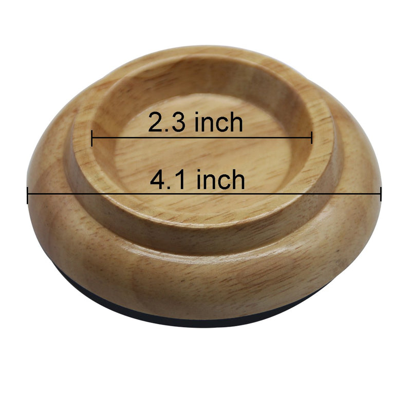 Piano Caster Cups Upright Piano Caster Cups Wood coasters Cups natural