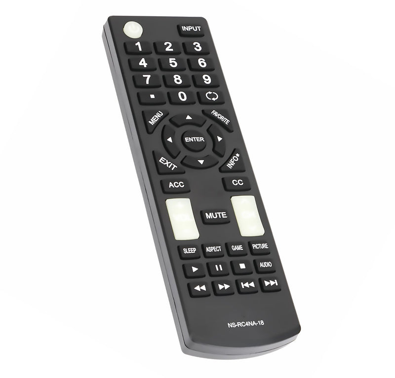 New Remote Control NS-RC4NA-18 for INSIGNI TV NS-24D310NA19 NS24D310NA19 NS32D220NA18 NS-32D220NA18 NS-NS-19D310NA19 NS19D310NA19 NS22D420NA18 NS-22D420NA18 32D220NA-18 NS32D311MX17 NS-32D311MX