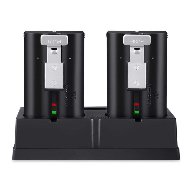 Charging Station Compatible with The Rechargeable Batteries for Ring Spotlight Cam Battery, Ring Video Doorbell 2, Ring Stick Up Cam Battery HD, and Ring Door View Cam