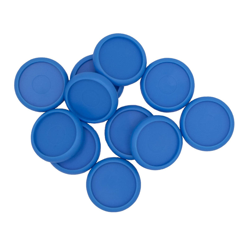 Hidden Gem Discbound Notebook Discs, 11 Plastic Pieces Blue 1-inch/24mm