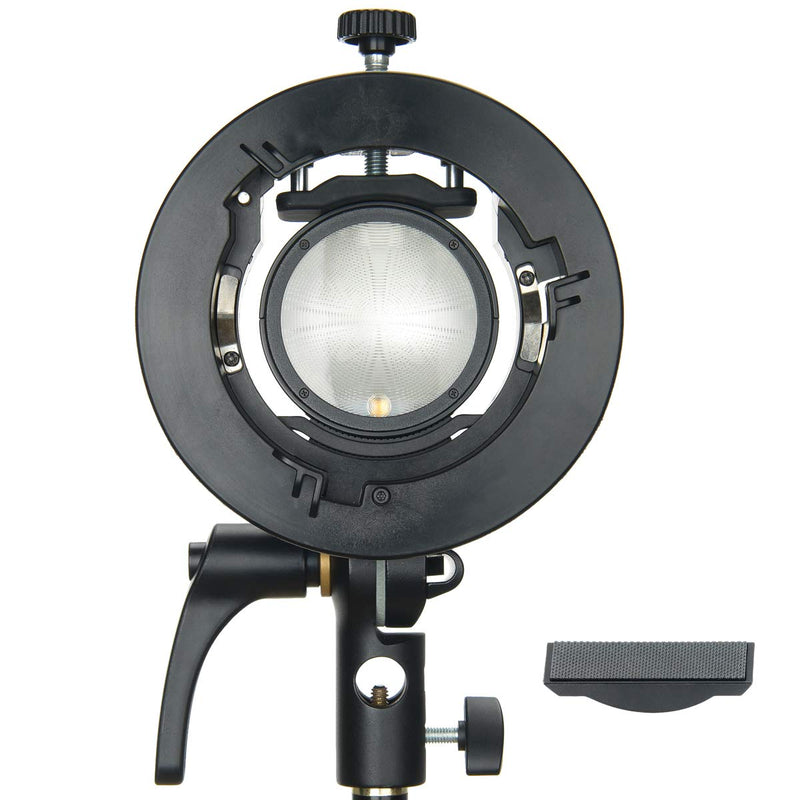 [AUSTRALIA] - Godox S2 Bowens Mount S-Type Flash Bracket with E Speedlite Holder for Godox V1 V860II AD200 AD200Pro AD400Pro TT350 TT685 Speedlite Strobe Flash 