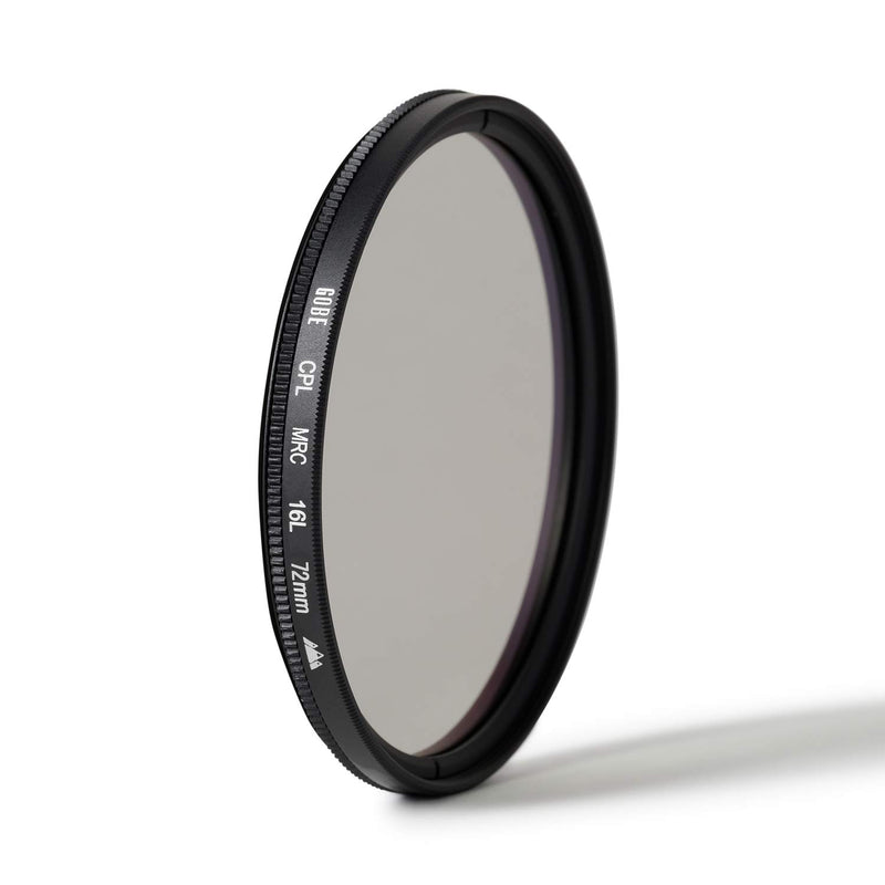 Gobe 72mm Circular Polarizing (CPL) Lens Filter (3Peak)