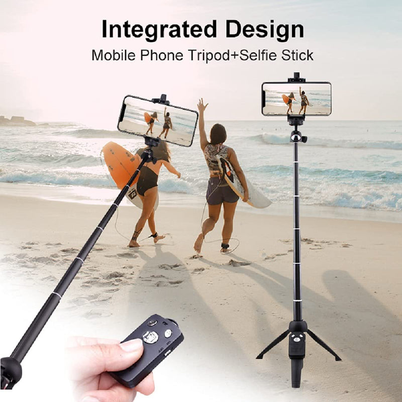 [AUSTRALIA] - Tripod Monopod Selfie Stick 40 Inch with Wireless Remote Shutter Control Phone Clip Holder，Compatible with iPhone 14 13 12 11 Pro max Xs X 8 7 6 Plus,Samsung Galaxy S23 S22 S21 S20 S10 S9,Gopro 