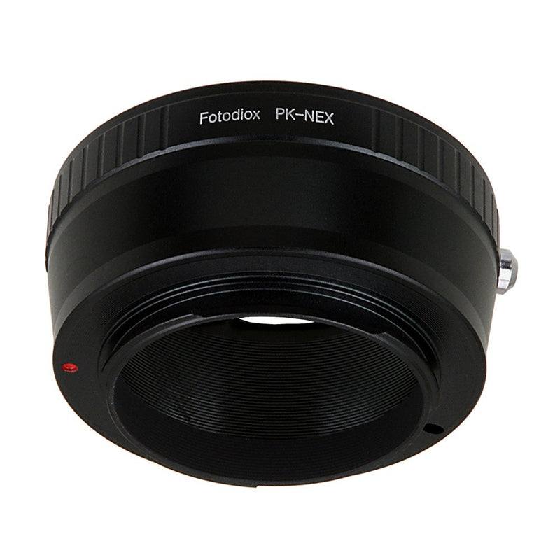 Fotodiox Lens Mount Adapter- PK-NEX, Pentax K/PK Lens to Sony Alpha Nex E-mount Camera Adapter, fit Sony NEX 3, Nex 5, NEX-VG10 Standard