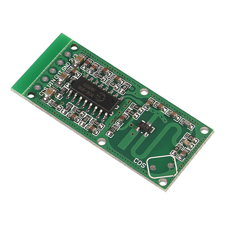 Aitrip 8pcs Microwave Radar Sensor RCWL-0516 Switch Module Human Board Induction Board Detector 5-7M Detection Distance 4-28V Compatible with Arduino Raspberry PI,Human Rat Cat Detector