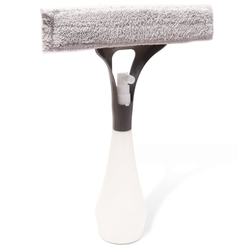 ToiletTree Products Squeegee with Built in Spray Bottle and Micro-Fiber Cloth