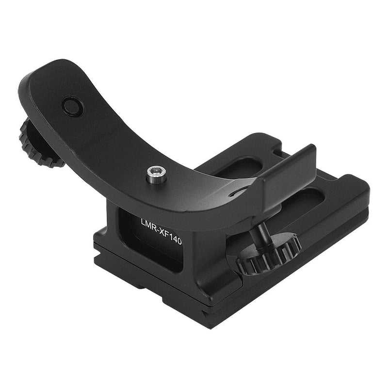 [AUSTRALIA] - Haoge LMR-XF140 Lens Collar Replacement Foot Tripod Mount Ring for Fujifilm Fuji Fujinon XF 100-400mm F4.5-5.6 R LM OIS WR XF100-400mmF4.5-5.6 Lens Built-in Arca Swiss Type Quick Release Plate 