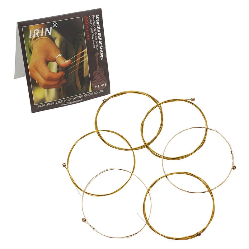 JYsun Acoustic Guitar Strings 3 Full Sets with Stainless Steel Core Phosphorus Bronze Wound Nickel-plated Bead Head Including E-1st B-2nd G-3rd D-4th A-5th E-6th