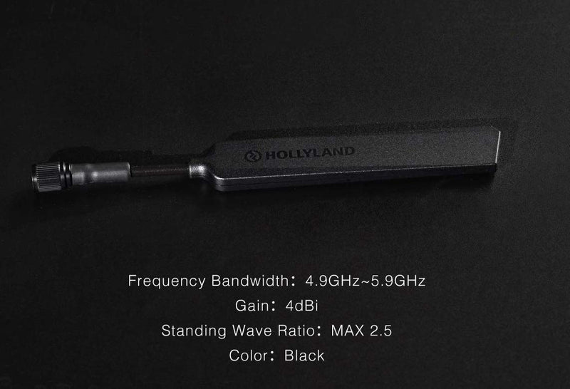 Hollyland Soft Antenna for Hollyland Mars Series Wireless Video Transmission System and Cosmo C1- Black- 1 Pcs