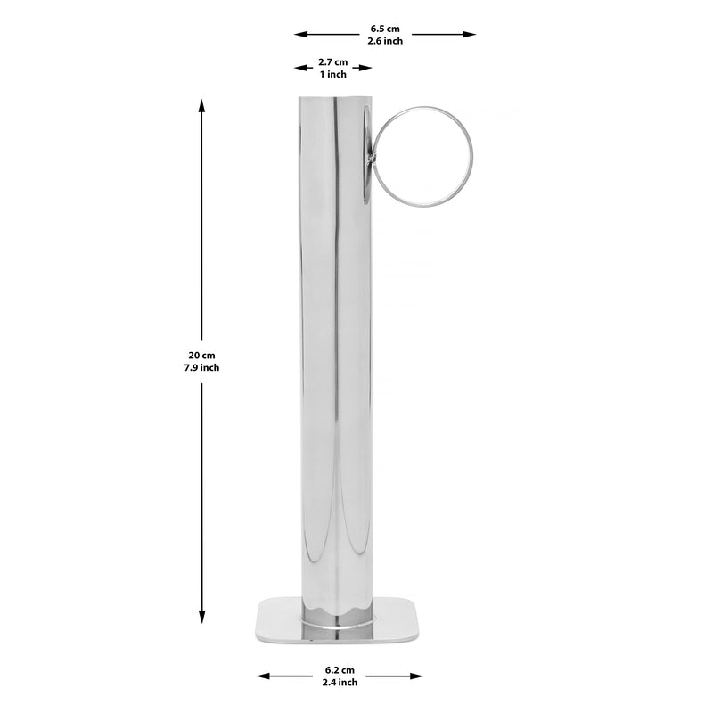 Wekler Falls Hydrometer Test Cup - Stainless Steel, Durable, Reusable - Complete with 2 Cleaning Brushes