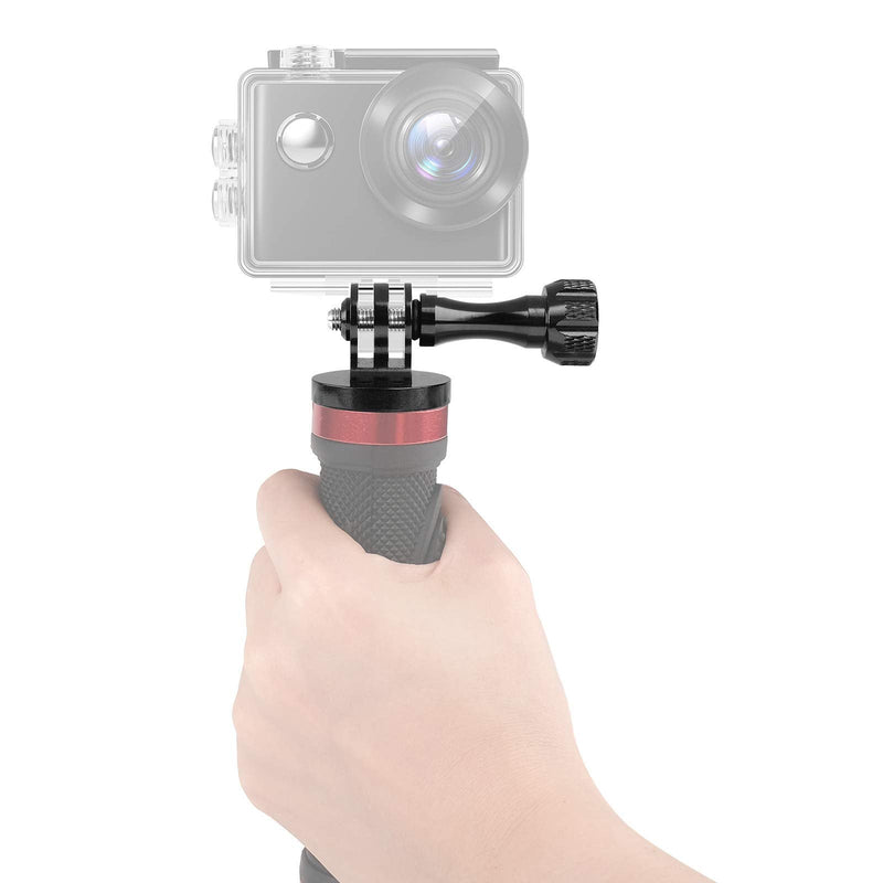 Tripod Adapter Mount with Thumb Screw Compatible with Gopro,Waterproof Aluminum Screw Mount Adapter for Tripod Compatible with Gopro Hero 9 8 7 6 5 4,Session 3 2 1,Dji Osmo,Sjcam,Xiaoyi Action Cameras