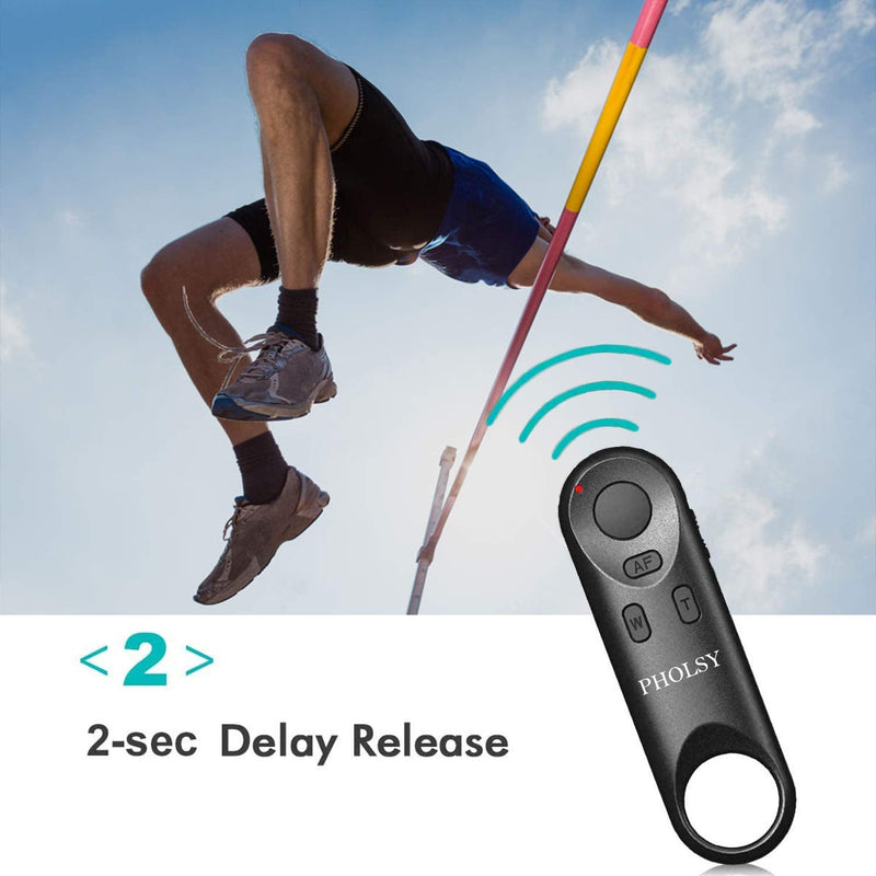 [AUSTRALIA] - PHOLSY BR-E1 Bluetooth Camera Wireless Remote Control Compatible with Canon R3, R, R5 C, R6, RP, 90D, 200D, 200D-II, 250D, 6D-II, 77D, 800D, 850D, M6-II, M50, M50-II, M200, G5X-II, G7X-III, SX70HS 