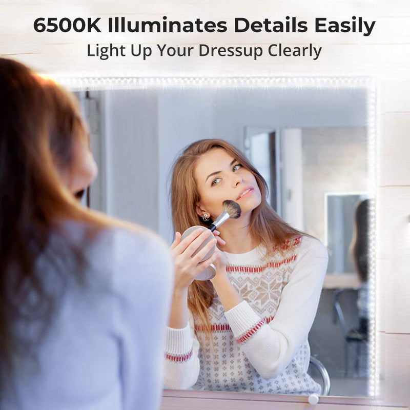 [AUSTRALIA] - MINGER Led Strip Light 16.4ft, Dimmable for Mirror, Closet, Cabinet, 6500K Bright Daylight White 