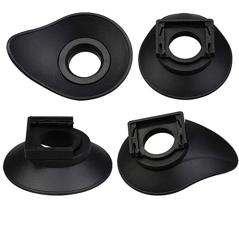 JJC Eyecup Eye Cup Eyepiece Viewfinder for Canon EOS 1DX Mark II / 1DX / 1Ds Mark III / 1D Mark IV III / 5D Mark IV / 5D Mark III / 5DM4 / 5DM3 / 5DS / 5DSR / 7D Mark II / 7D Replaces Canon Eyecup Eg